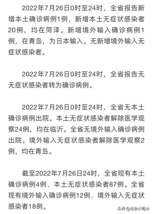 山東疫情最新信息及全面防控措施積極應對